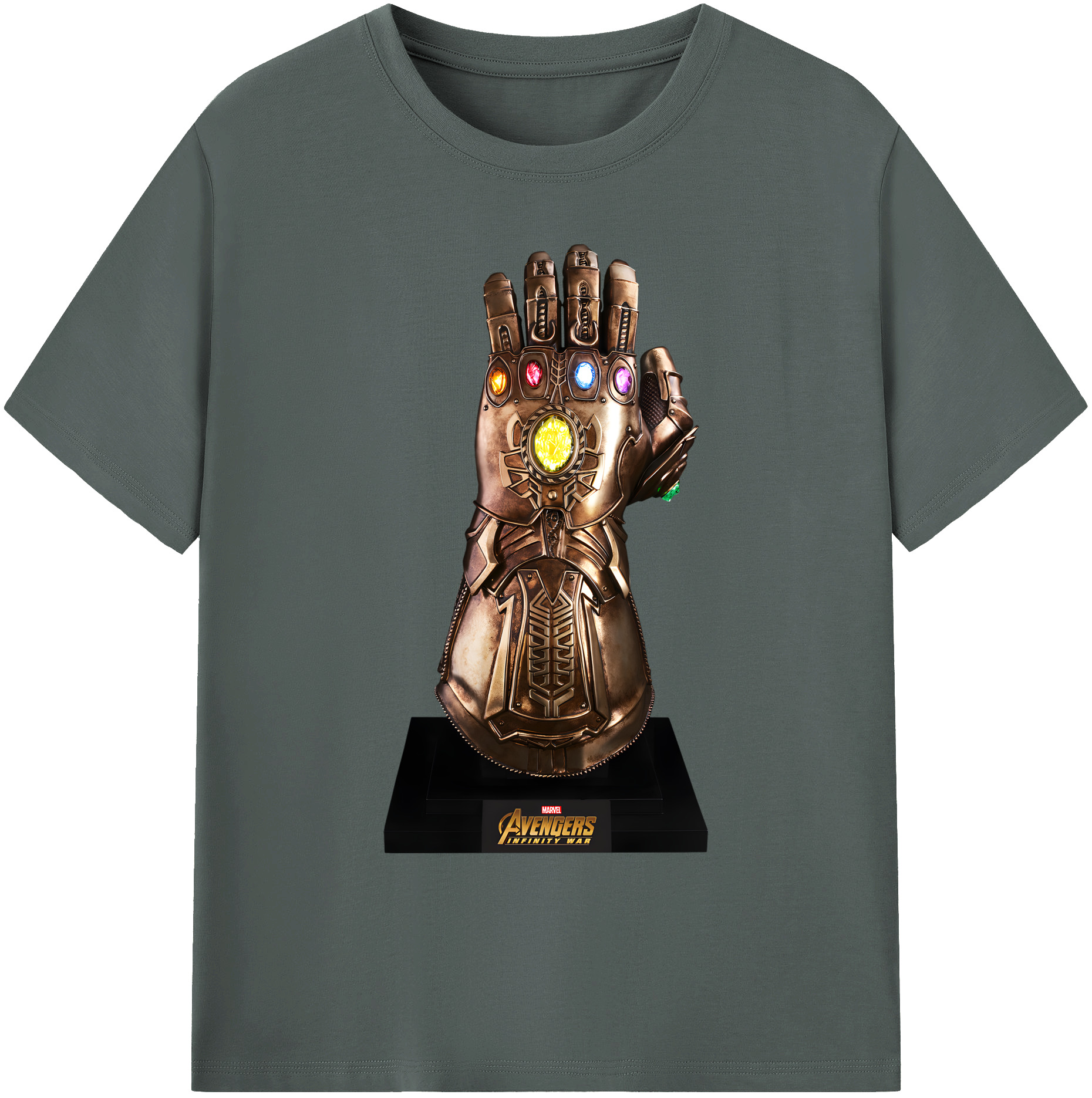 （画像用） アベンジャーズ The Avengers 綿100％ メンズ半袖Tシャツ｜肌触りやわらか＆通気性